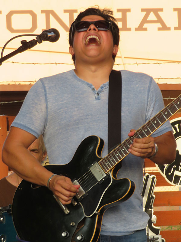 Chris Cuevas Project on Saturday, May 25, 2019, at Burleson Yard Beer Garden in San Antonio. – photo by Joe Alexander