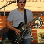 Chris Cuevas Project on Saturday, May 25, 2019, at Burleson Yard Beer Garden in San Antonio. – photo by Joe Alexander