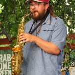 Chris Cuevas Project on Saturday, May 25, 2019, at Burleson Yard Beer Garden in San Antonio. – photo by Joe Alexander