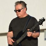 The Chris Cuevas Project played as the setting sun lit up Commons Park at the Rim on San Antonio’s north side on Wednesday, Aug. 2, 2023. – photo by Joe Alexander