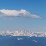 Flying over the Rocky Mountains on the way from Denver to Salt Lake City. - photo by Joe Alexander