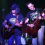 Phil Salazar and Shane Breon from San Antonio rock band Eden Burning at Fitzgerald's Bar & Live Music Venue on Friday, July 18, 2025. - photo by Joe Alexander