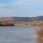 The Green River running through the town of Green River, which is northwest of Moab. - photo by Joe Alexander