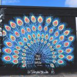 SilvyArtStudio - Hoefgen Street murals on the near east side near downtown San Antonio.