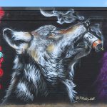 littlelady_wolf - Hoefgen Street murals on the near east side near downtown San Antonio.