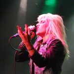 Isis Queen and Barb Wire Dolls in concert at Whisky A Go Go in West Hollywood, California, on Aug. 24, 2015. - photo by Joe Alexander