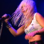 Isis Queen and Barb Wire Dolls in concert at Whisky A Go Go in West Hollywood, California, on Aug. 24, 2015. - photo by Joe Alexander