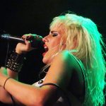 Isis Queen and Barb Wire Dolls in concert at Whisky A Go Go in West Hollywood, California, on Aug. 24, 2015. - photo by Joe Alexander