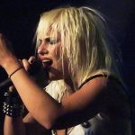 Isis Queen and Barb Wire Dolls in concert at Whisky A Go Go in West Hollywood, California, on Aug. 24, 2015. - photo by Joe Alexander