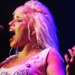 Isis Queen and Barb Wire Dolls in concert at Whisky A Go Go in West Hollywood, California, on Aug. 24, 2015. - photo by Joe Alexander