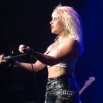 Isis Queen and Barb Wire Dolls in concert at Whisky A Go Go in West Hollywood, California, on Aug. 24, 2015. - photo by Joe Alexander