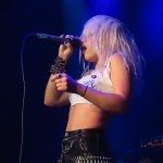 Isis Queen and Barb Wire Dolls in concert at Whisky A Go Go in West Hollywood, California, on Aug. 24, 2015. - photo by Joe Alexander
