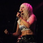 Isis Queen and Barb Wire Dolls in concert at Whisky A Go Go in West Hollywood, California, on Aug. 24, 2015. - photo by Joe Alexander