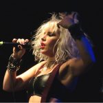 Isis Queen of Barb Wire Dolls at Whisky A Go Go in West Hollywood, California, on May 16, 2016. - photo by Joe Alexander