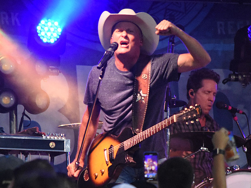 Kevin Fowler put on a Fourth of July week show after a baseball game on July 3, 2019. - photo by Joe Alexander