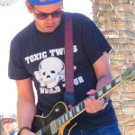 San Antonio rock band Love Smack played at Historic Market Square on May 27, 2019. - photo by Joe Alexander