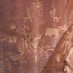 Newspaper Rock Archaeological Site near Canyonlands National Park. - photo by Joe Alexander