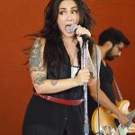 Nina Diaz and her band played at Mission County Park on Saturday, Sept. 8, 2018. - photo by Joe Alexander