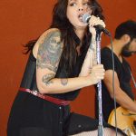 Nina Diaz and her band played at Mission County Park on Saturday, Sept. 8, 2018. - photo by Joe Alexander