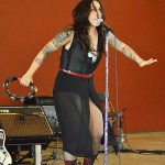 Nina Diaz and her band played at Mission County Park on Saturday, Sept. 8, 2018. - photo by Joe Alexander