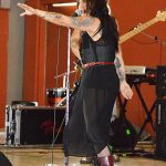 Nina Diaz and her band played at Mission County Park on Saturday, Sept. 8, 2018. - photo by Joe Alexander