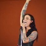 Nina Diaz and her band played at Mission County Park on Saturday, Sept. 8, 2018. - photo by Joe Alexander