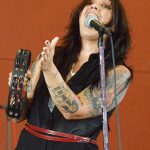 Nina Diaz and her band played at Mission County Park on Saturday, Sept. 8, 2018. - photo by Joe Alexander