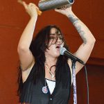 Nina Diaz and her band played at Mission County Park on Saturday, Sept. 8, 2018. - photo by Joe Alexander