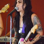 Nina Diaz and her band played at Mission County Park on Saturday, Sept. 8, 2018. - photo by Joe Alexander