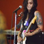 Nina Diaz and her band played at Mission County Park on Saturday, Sept. 8, 2018. - photo by Joe Alexander