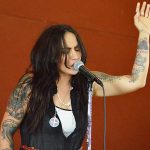 Nina Diaz and her band played at Mission County Park on Saturday, Sept. 8, 2018. - photo by Joe Alexander