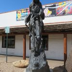Public art in Old Town Scottsdale, Arizona.