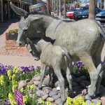 Public art in Old Town Scottsdale, Arizona.