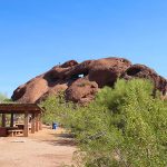 Hole In The Rock at Papago Park in Phoenix, Arizona. - photo by Joe Alexander