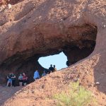 Hole In The Rock at Papago Park in Phoenix, Arizona. - photo by Joe Alexander