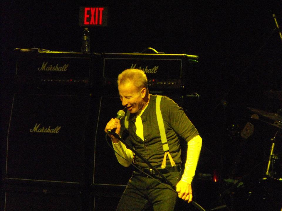 Lead singer Phil Mogg with UFO playing in Florida in 2012. - photo by Joe Alexander