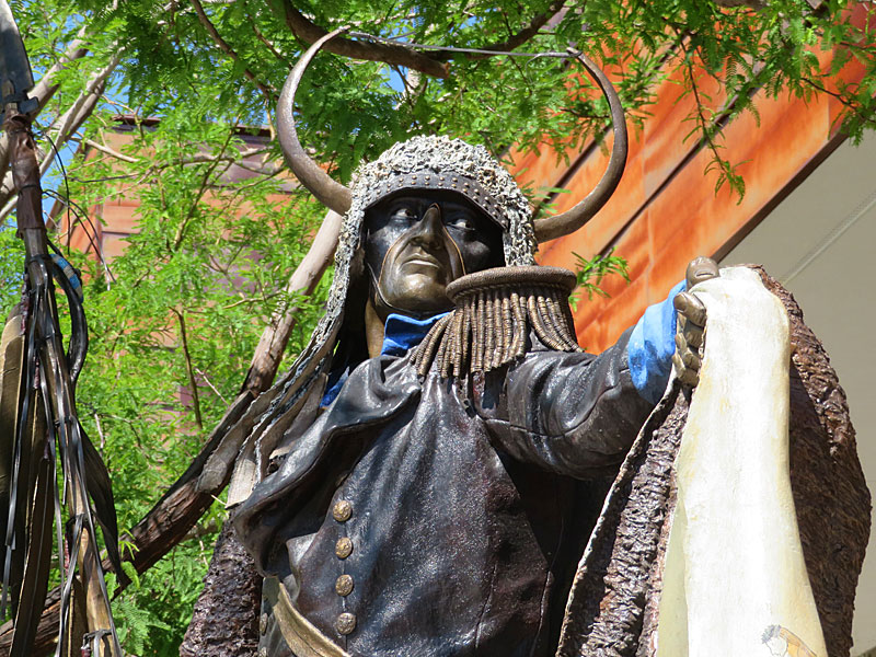 Scottsdale’s Museum of the West. This statue is entitled “Bear Tracks” by Dave McGary.