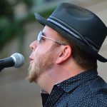 Will Owen Gage played with Mitch Webb and The Swindles at Canciones at The Pearl on Friday, July 27, 2019. – photo by Joe Alexander