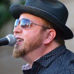Will Owen Gage played with Mitch Webb and The Swindles at Canciones at The Pearl on Friday, July 27, 2019. – photo by Joe Alexander