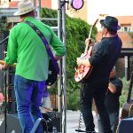 Will Owen Gage played with Mitch Webb and The Swindles at Canciones at The Pearl on Friday, July 27, 2019. – photo by Joe Alexander