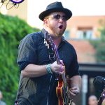 Will Owen Gage played with Mitch Webb and The Swindles at Canciones at The Pearl on Friday, July 27, 2019. – photo by Joe Alexander