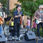 Will Owen Gage played with Mitch Webb and The Swindles at Canciones at The Pearl on Friday, July 27, 2019. – photo by Joe Alexander