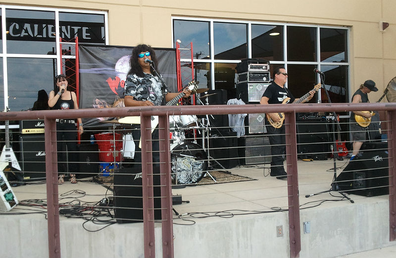 Wolfpak at Caliente Harley-Davidson in San Antonio in July 2013. - photo by Joe Alexander