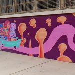 Mural by Connie Chapa near downtown San Antonio.