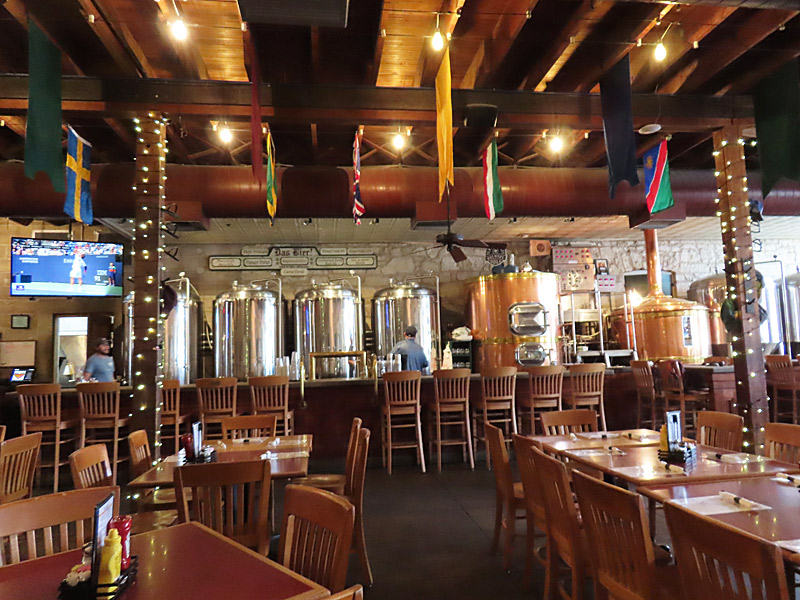Fredericksburg Brewing Company on Main Street in historic downtown Fredericksburg, Texas. - photo by Joe Alexander