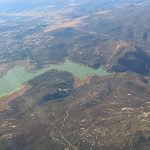 View while flying into southern California. - photo by Joe Alexander