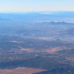 View while flying into southern California. - photo by Joe Alexander