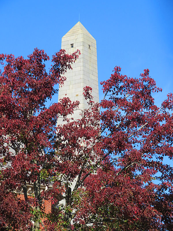 Bunker Hill Monument on Boston’s Freedom Trail. – photo by Joe Alexander