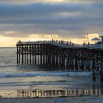 A September sunset at Pacific Beach in San Diego, California. - photo by Joe Alexander