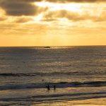 A September sunset at Pacific Beach in San Diego, California. - photo by Joe Alexander
